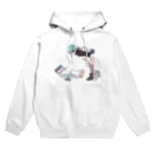 あけち旅太郎の町子、うにちゃんイン！ Hoodie