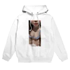 彼女ちゃんのお店の俺の彼女　ブルー Hoodie