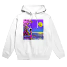 おもしろTシャツ屋さん YUTTARIの月シリーズ　② Hoodie