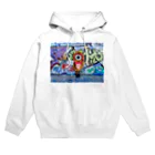 化けわらじ工房のベルリンのらくがきわらじ Hoodie