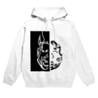 KARASU_HAGANE SHOPの善と悪 Hoodie