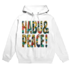 原ハブ屋【SUZURI店】のHABU & PEACE（T-SE） Hoodie