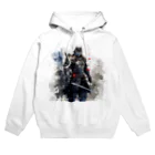 モア吉の西洋の武士 Hoodie