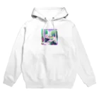 みやこのオリジナルショップのエモい大学生のカップル Hoodie