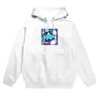 魚大好きマンの海の世界 Hoodie