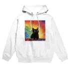 NiNA Plazaの黒猫ビビ Hoodie