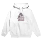 TMK-の城と桜のコラボ Hoodie