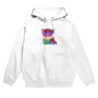 bokenasuの幸運を呼ぶ⁈虹色ネコ助 Hoodie