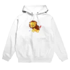 satoayaのアニマルカフェのフードアニマル　たこ焼きライオン Hoodie