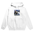 HYUGOの寝顔ドアップのキュートな猫 Hoodie