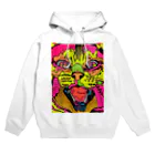 動物絵 Jamanakocic storeの猫 カラフルアイテム Hoodie