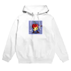 satomatoのイラストのギターを弾くトマトくん Hoodie