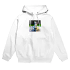 動物好きのともやのかわいい兎の3Dイラストグッズ Hoodie