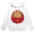 chicodeza by suzuriのあなたはだるまに見張られているTシャツ Hoodie