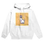 デザインショップ guccyのサングラスをかけたアルパカ Hoodie