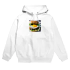 チワワ愛好家ショップの半熟とろけるハンバーグ チーズ愛好家の夢！ Hoodie