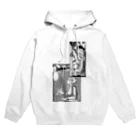 えぬショップの高いところから紅茶をそそぐねこ Hoodie