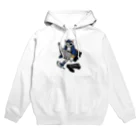 Lipsum_sapporoの長靴がぬげた猫 Hoodie