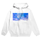 Ushiの夕暮れどきの青空 Hoodie