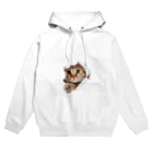 ただの猫好きのWhite Free Cute Funny Cat T-shirt Hoodie