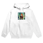 ワクワクショップ の可愛い小人 イラスト Hoodie