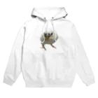 みぽりんショップのアルビノセキセイインコハクちゃん Hoodie