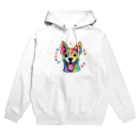 ハッピー・ディライト・ストアの癒しの犬グッズ Hoodie