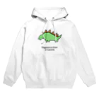 サメと、きょうりゅう。の５秒で描いたステゴサウルス。 Hoodie