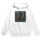 ikubohのナスカの地上絵「オウム」インスパイア01 Hoodie