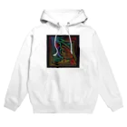 ikubohのナスカの地上絵「オウム」インスパイア03 Hoodie