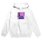 LEONのネオンな街並み Hoodie