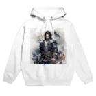 ロイの楽しいデザイン屋さんの水墨画風の侍4 Hoodie