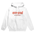 em-pod official Storeのem-pod オリジナル　グッズ パーカー