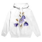 Atelier Petrichor Forestのキキョウ Chinese bellflower パーカー