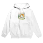 aoking_の和カエルかぼちゃ2 Hoodie