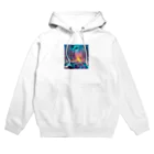 ワンダーワールド・ワンストップの未来の活気ある都市 Hoodie