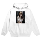 sounya sounyaの美女図鑑（白い服） Hoodie