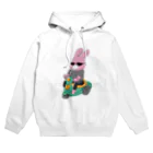 paruko____ショップのうさじ　バイクver. Hoodie