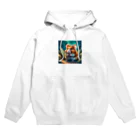 安田ワールドのハムスターのイラストグッズ Hoodie