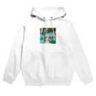 Totally-Fascinatingのモルディブビーチバンガロー Hoodie