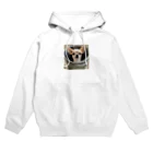 xdaのバケツに入ったチワワ Hoodie