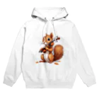 moriugのバイオリンを奏でるリス Hoodie