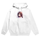 KSK SHOPの可愛い美少女のイラスト Hoodie