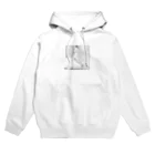 moribouの優雅な歩き方をする女性アートグッズ Hoodie