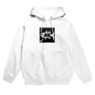 アジンガーのバスラバ黒 Hoodie