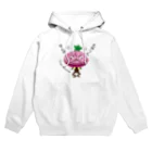 id-linkの怒れる割れマカロン Hoodie