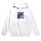 kindonesiaのドット絵のロシアンブルー Hoodie