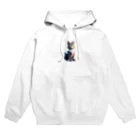 どどめの3D猫 Hoodie