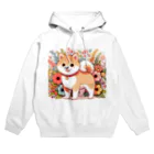 uyuyoshieの可愛い柴犬 Hoodie