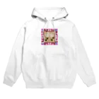 シンプルライフの可愛らしい花模様グッズ Hoodie